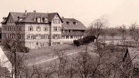 Historische Ansicht von der Seite