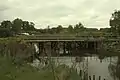 Brücke über die Schwennau vor der Mündung in die Flensburger Förde