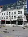 Eckbau der Schweriner Höfe (aufgestockter Altbau)
