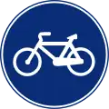 R-407aSonderweg für Radfahrer