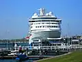 Die Seabourn Quest, Travemünde, Deutschland
