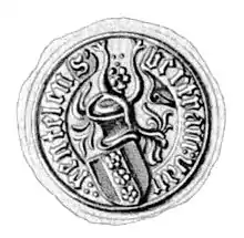 Siegel des Bertram von Rentelen