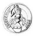 Siegel des Hinrich Rapesulver um 1436