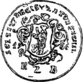 Registratursiegel von 1766