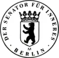 Kleines Landessiegel des Senators für Inneres