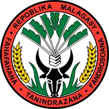 Siegel der (ersten) Republik Madagaskar 1958–1975