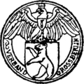 Siegel des Verbands Großberlin 1912–1920