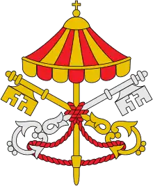 Wappen der Sedisvakanz