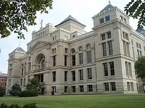 ehemaliges Sedgwick County Courthouse, gelistet im NRHP Nr. 71000327