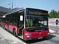Einige neuere Linienbusse der Wiener Linien tragen immer noch Gräf & Stift-Schriftzüge