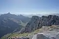 Ausblick vom Seehorn Richtung Spillgerte