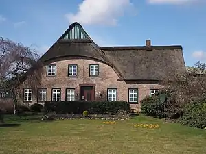 Halbkreuzhaus in Seester-KurzenmoorBauzeit 18. Jahrhundert