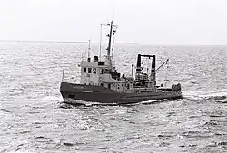 Seezeichenkontrollboot SK64 Ranzow 1983 Archiv WSA Stralsund