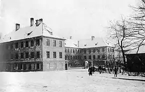 Seidenhauskaserne von Südwesten um 1895
