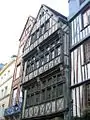 In der Altstadt von Rouen, Vorkragen 15.–16.&nbsp;Jh.