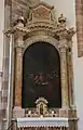 Seitenaltar mit Abendmahlsbild (rechts)