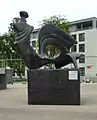 Freier Mensch, 2005, Bronze, Remspark in Schwäbisch Gmünd