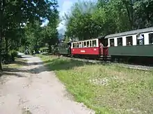 Zug der Selfkantbahn