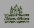 Stempel um 1990 mit Schloss Friedrichsburg.