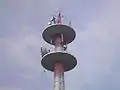 Detailaufnahme der Sendeantennen