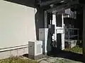 Die Rückseite des Senderhauses