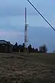40 Meter Sendeturm auf dem hohen Meißner