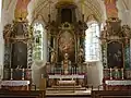 Innenraum der Alten Pfarrkirche St.&nbsp;Margaret