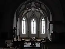 Blick in den Chorraum