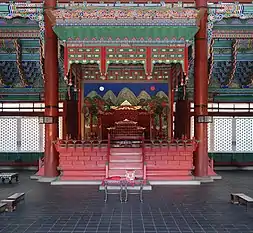 Thronsitz des Gyeongbokgungs
