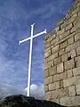 Das Flurkreuz bei der Turmruine