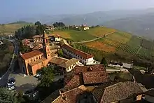 Panorama von Serralunga d’Alba