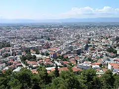 Panoramablick auf Serres