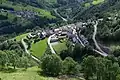 Blick auf Sers (Vordergrund) und Betpouey