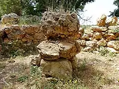 Mittelsäule des südöstlichen Talaiots