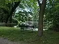 Teich im englischen Gartenteil