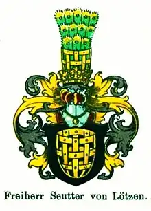 Wappen der Seutter von Lötzen