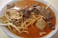 Shacha-Nudeln –(沙茶麵&nbsp;/&nbsp;沙茶面)