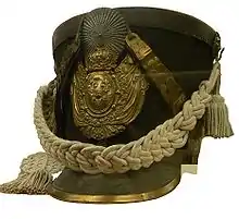 Tschako der Garde royale.