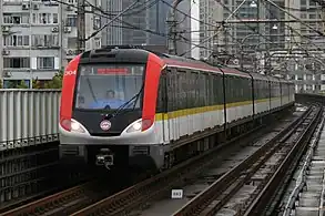 Baureihe AC03 der U-Bahn Shanghai, China