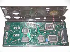 Ein geöffneter Sharp PC-1403
