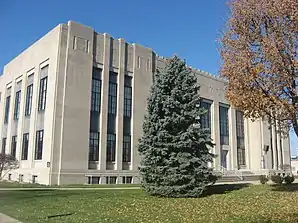 Shelby County Courthouse, gelistet im NRHP
