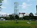Blick über den Park