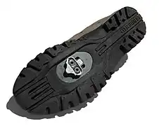Mountainbikeschuh mit Shimano-SPD-Cleat