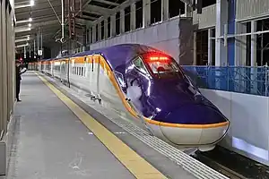 Vorserienfahrzeug G1 bei Tests im Februar 2023