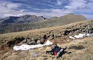 Sicht auf das Moldeveanu-Bergpanorama