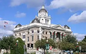 Das Lowndes-County-Courthouse in Valdosta, Georgia