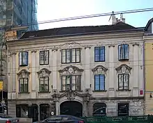 Bürgerhaus Zur Grünen Säule, Siebensterngasse 17