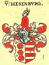 Wappen derer von Heßberg in Siebmachers Wappenbuch