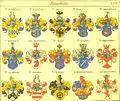 Wappen derer von Below I und II in Siebmachers Wappenbuch 1605