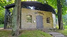 Bild der Siedehütte